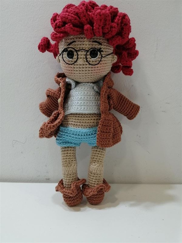 Amigurumi Antonio el estudiante - Imagen 1