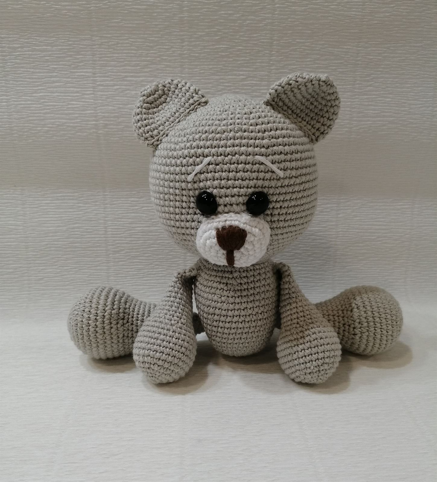 Amigurumi osito gris - Imagen 1