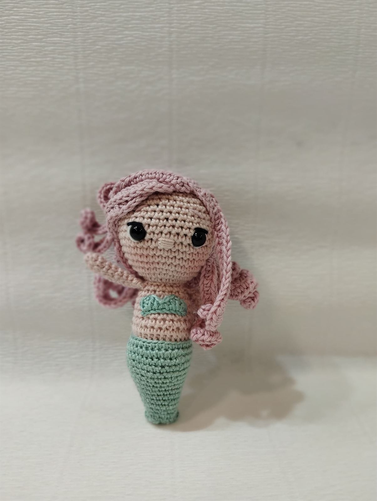 Amigurumi sirena pequeña - Imagen 1