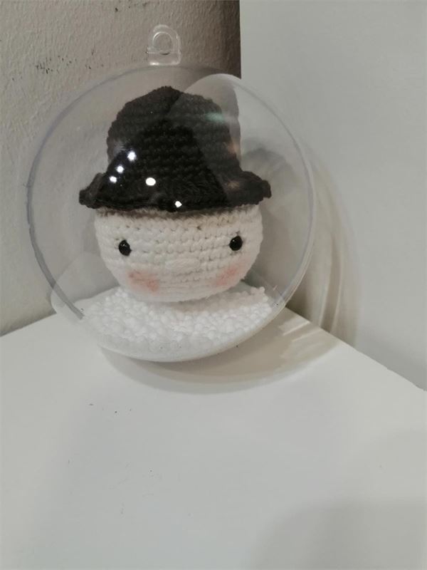 Bola Navidad distintos motivos Amigurumi - Imagen 1