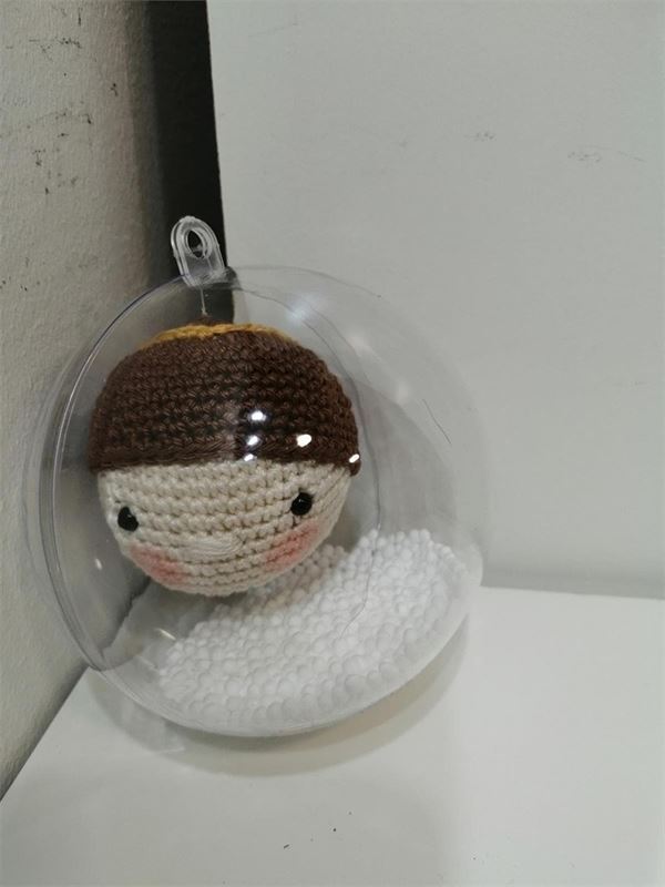 Bola Navidad distintos motivos Amigurumi - Imagen 2