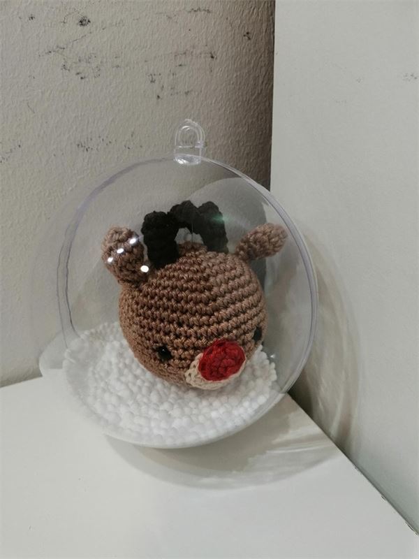 Bola Navidad distintos motivos Amigurumi - Imagen 3