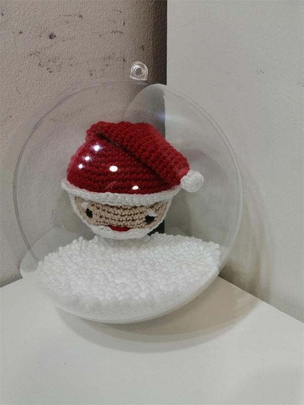 Bola Navidad distintos motivos Amigurumi - Imagen 4