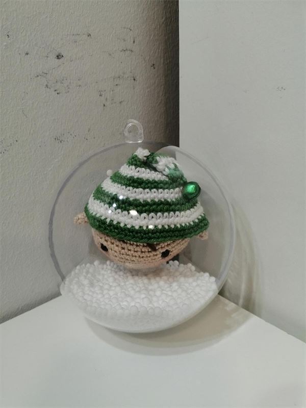Bola Navidad distintos motivos Amigurumi - Imagen 6