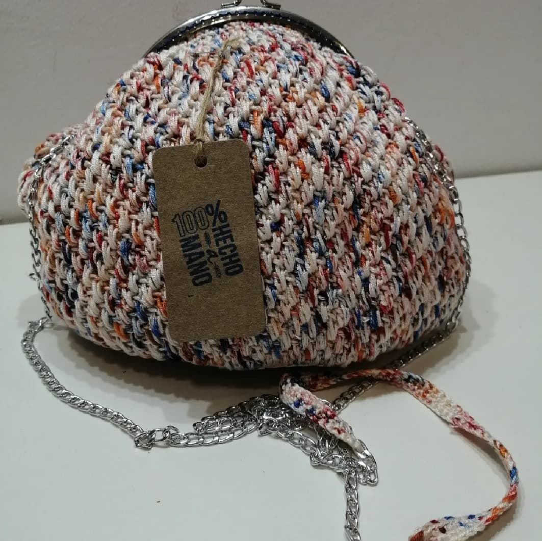 Bolso con boquilla crochet - Imagen 1