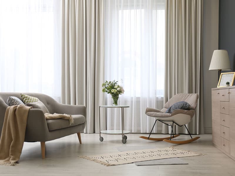 Confección de cortinas