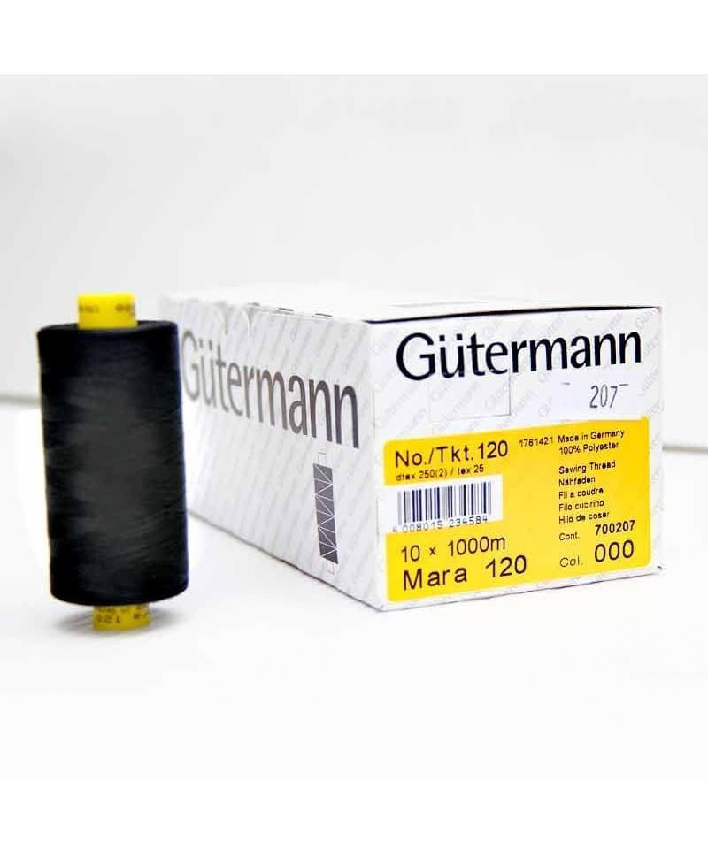 Gütermann Hilo para costura negro - Imagen 1