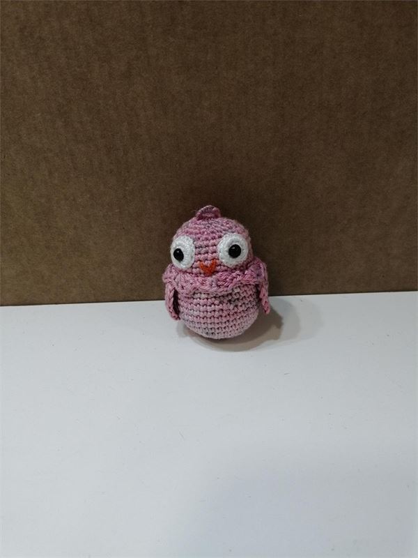 Llavero Buho Amigurumi - Imagen 1