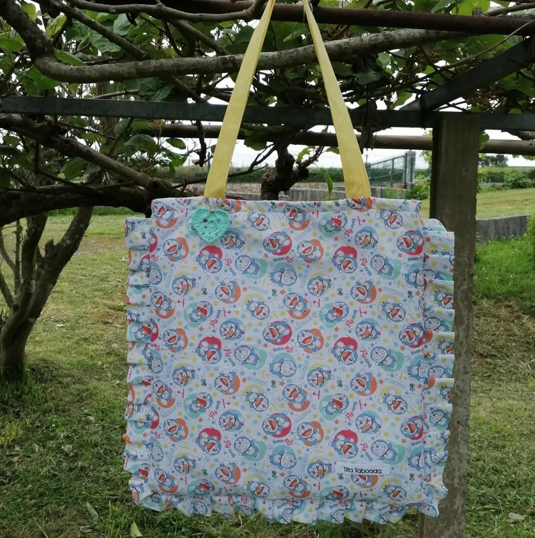 Tote bag con volante - Imagen 1